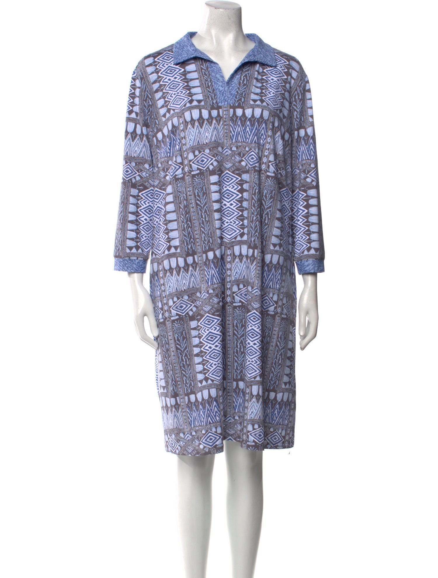 J. Mclaughlin Printed Knee-Length Dress w/ Tags