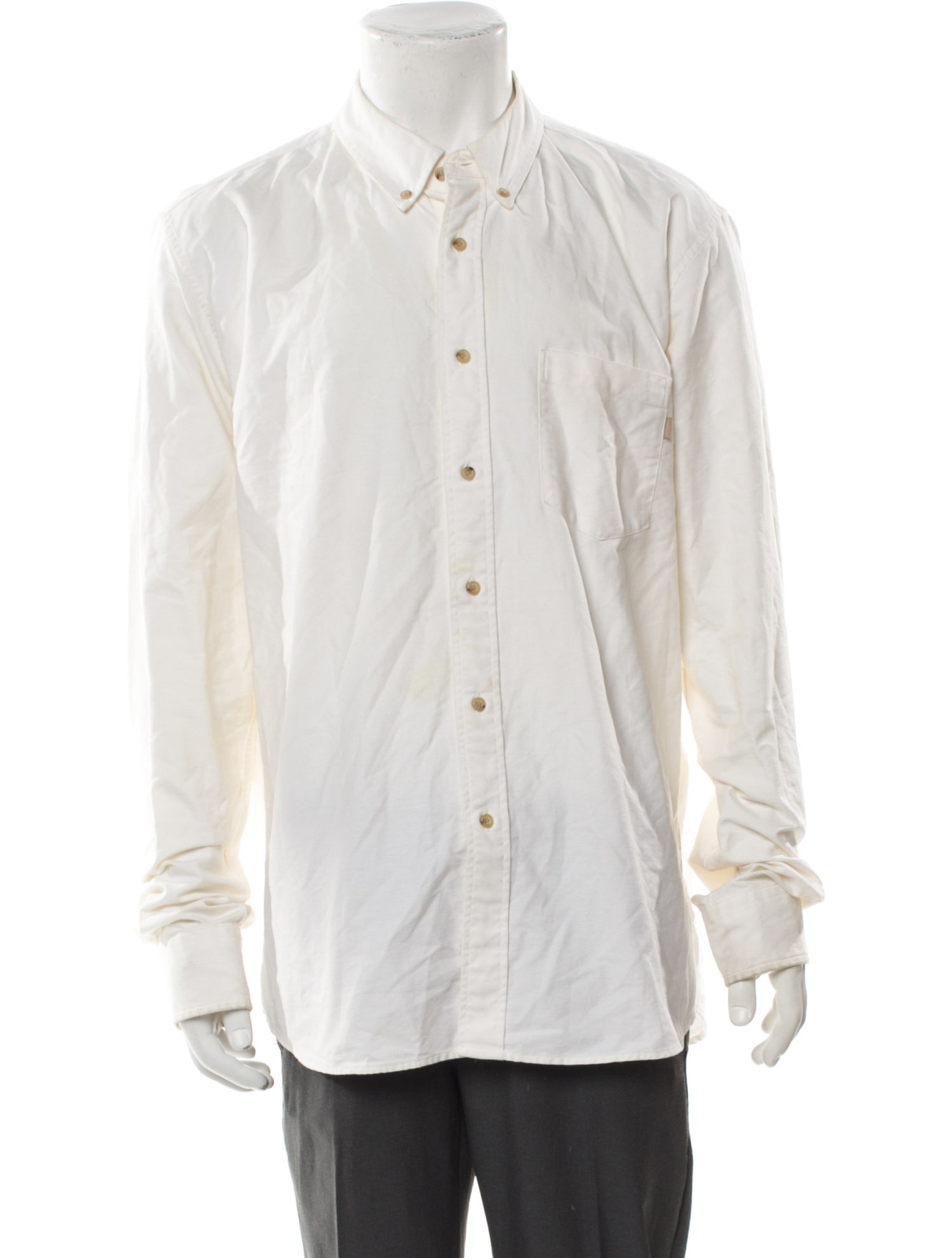 JJJJound Heavyweight Oxford Long Sleeve Long Sleeve Shirt