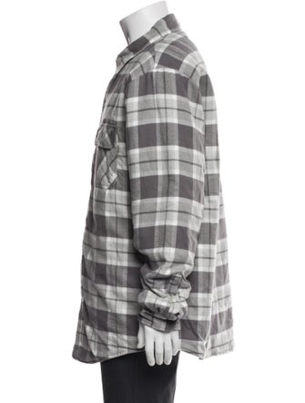 JJJJound Plaid Print Jacket