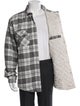 JJJJound Plaid Print Jacket