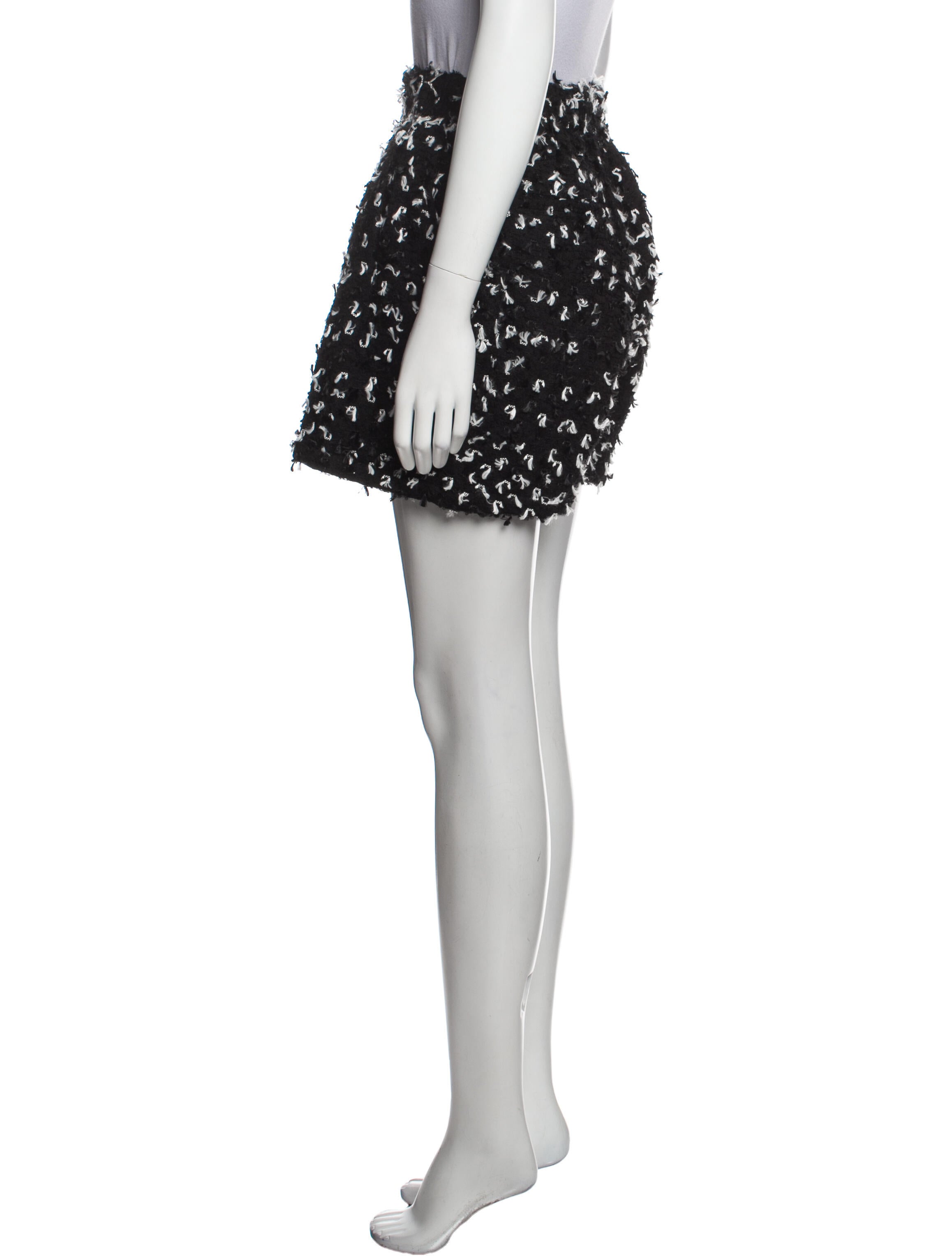 Julien David Printed Mini Shorts