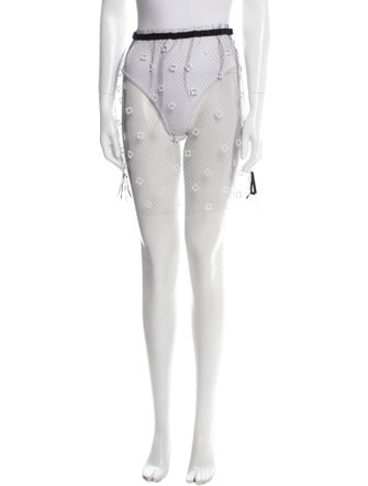 Julien David Embroidered Accent Skirt w/ Tags