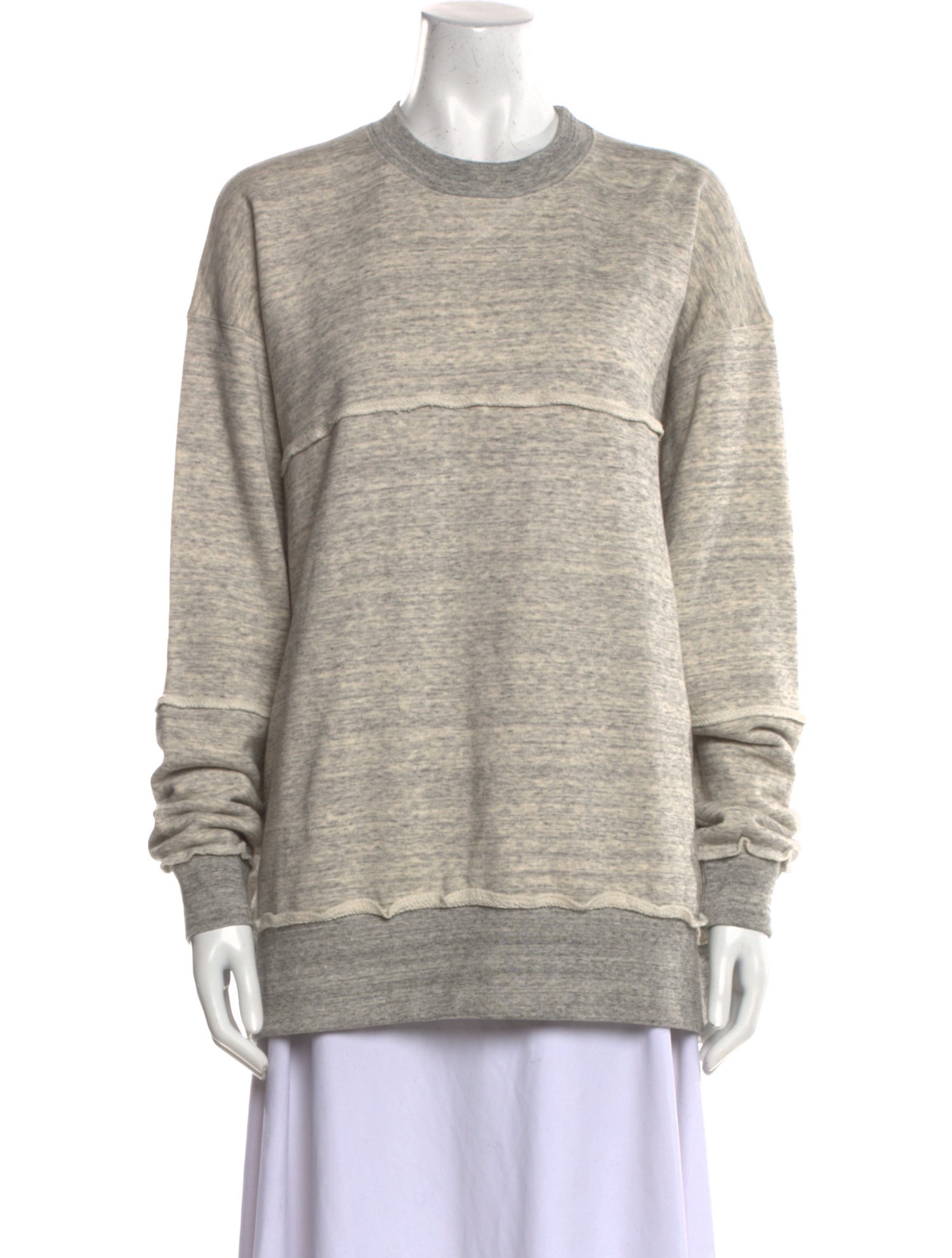Julien David Crew Neck Long Sleeve Sweatshirt