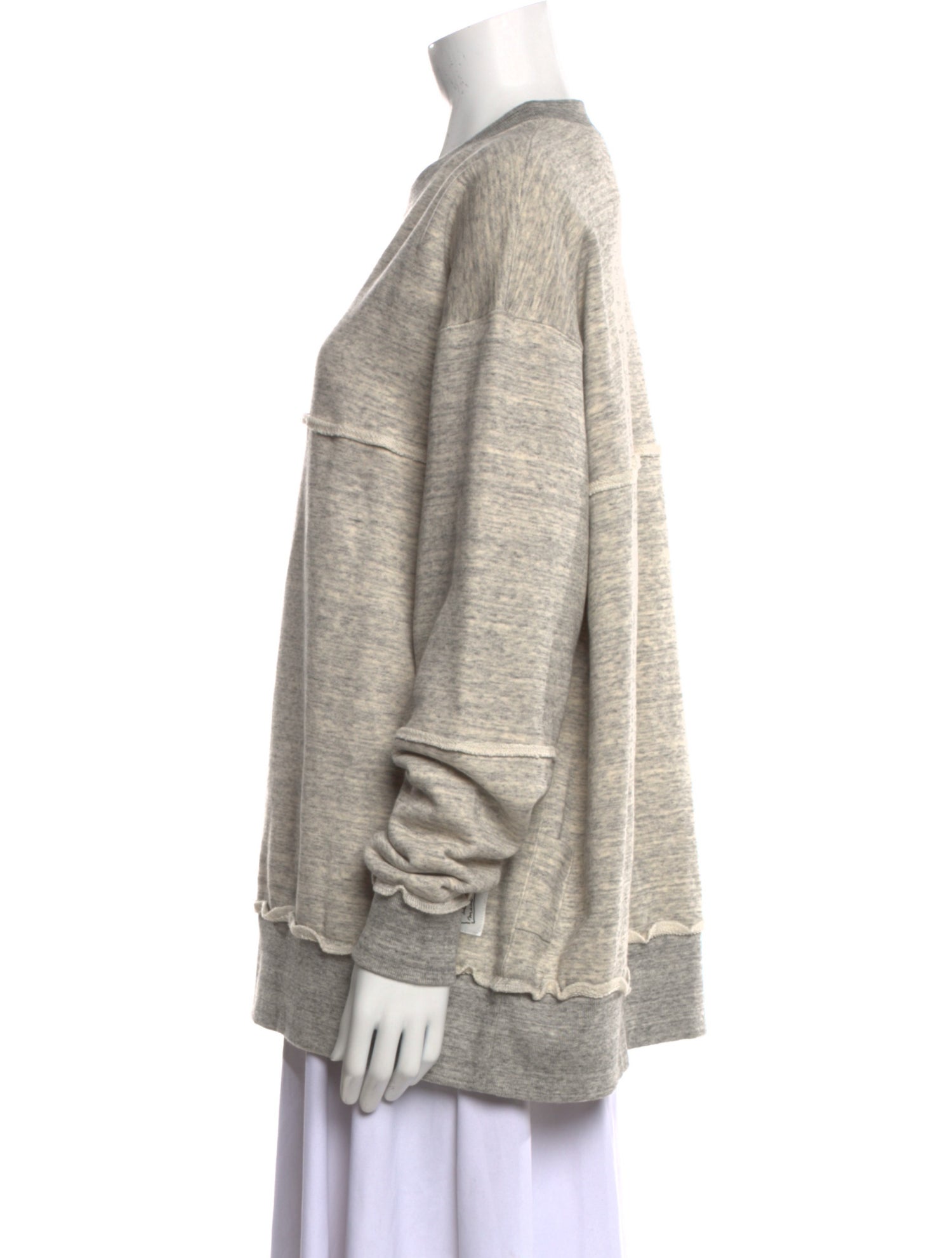 Julien David Crew Neck Long Sleeve Sweatshirt