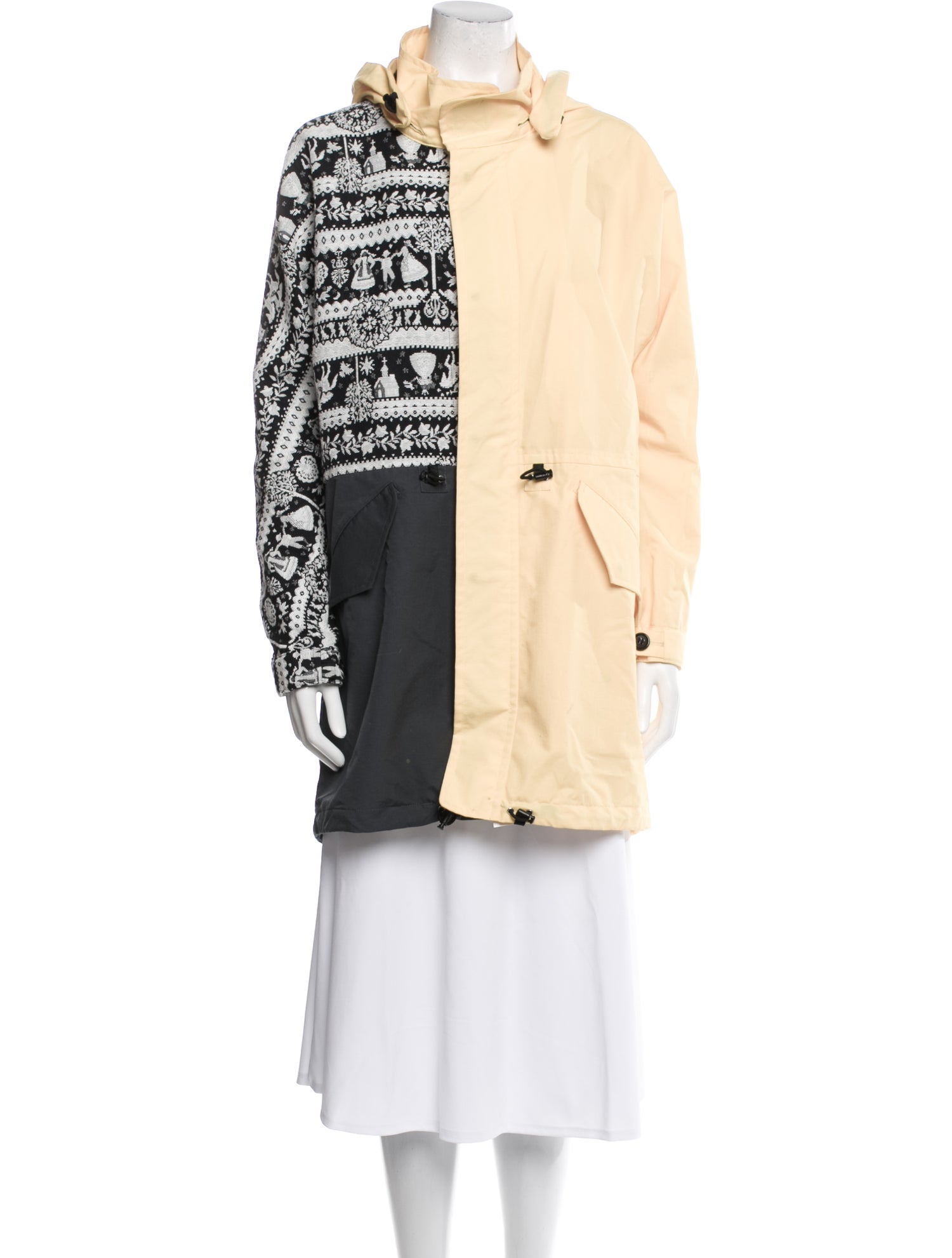 Julien David Printed Coat