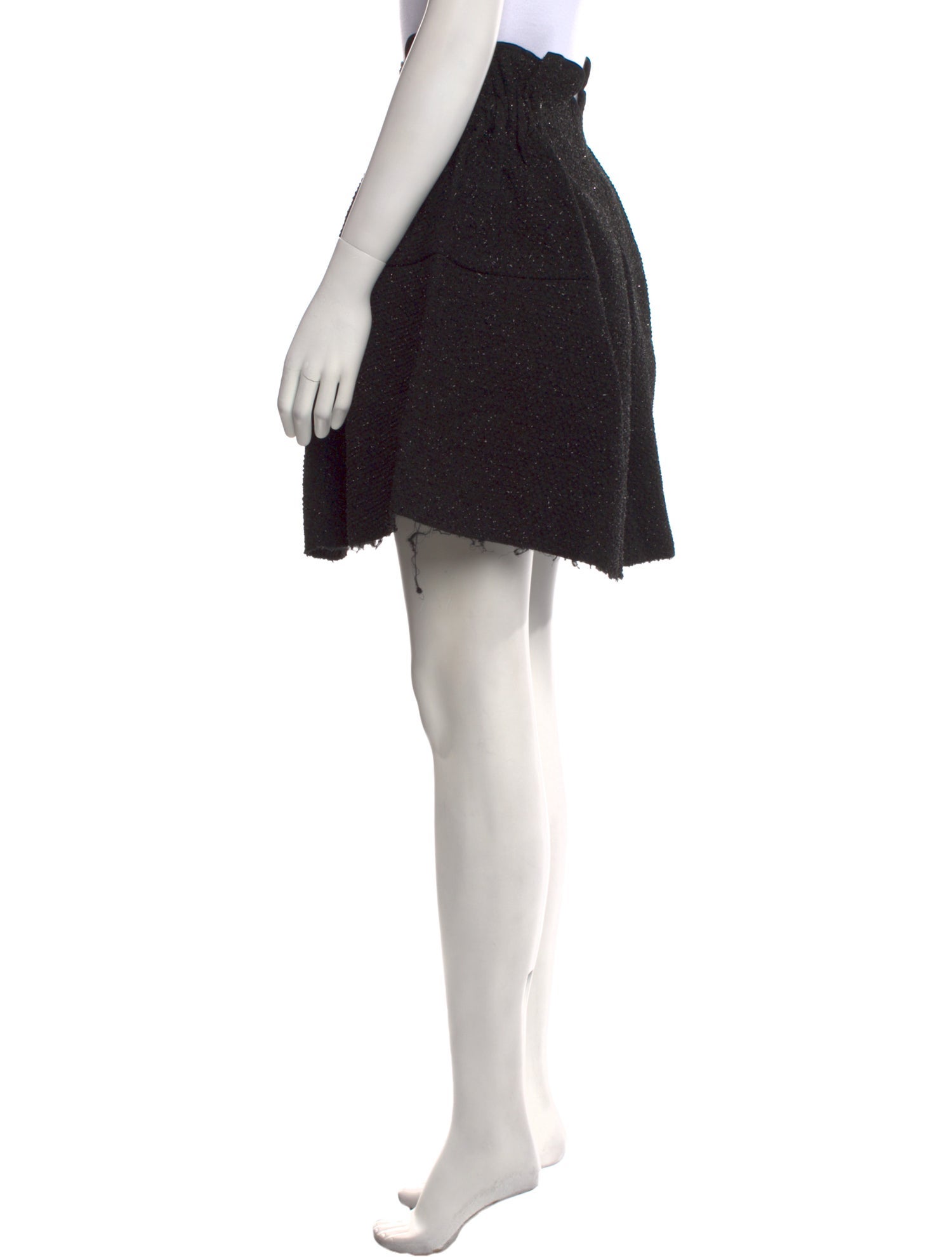 Julien David Raw-Edge Trim Knee-Length Skirt w/ Tags