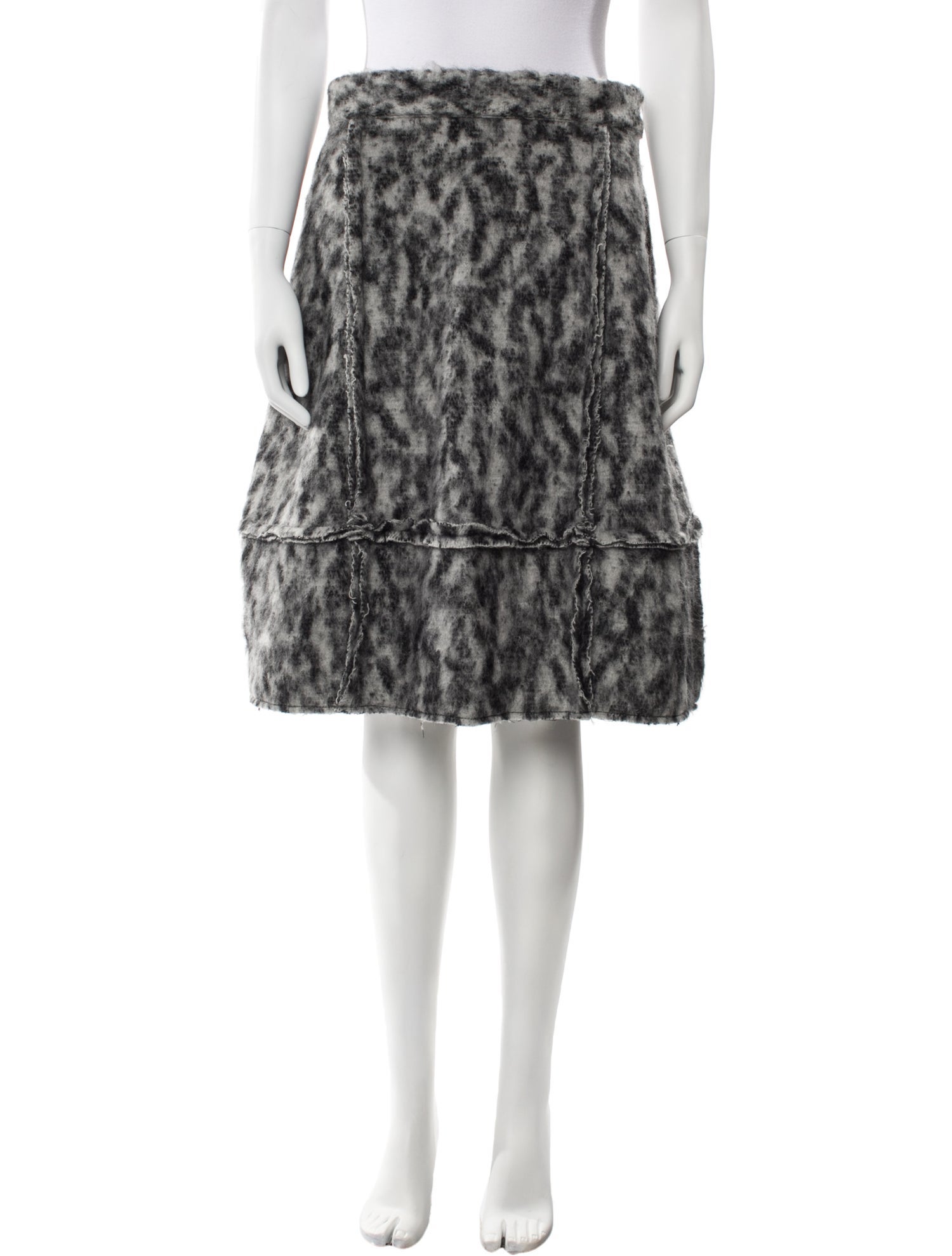 Julien David Wool Knee-Length Skirt w/ Tags