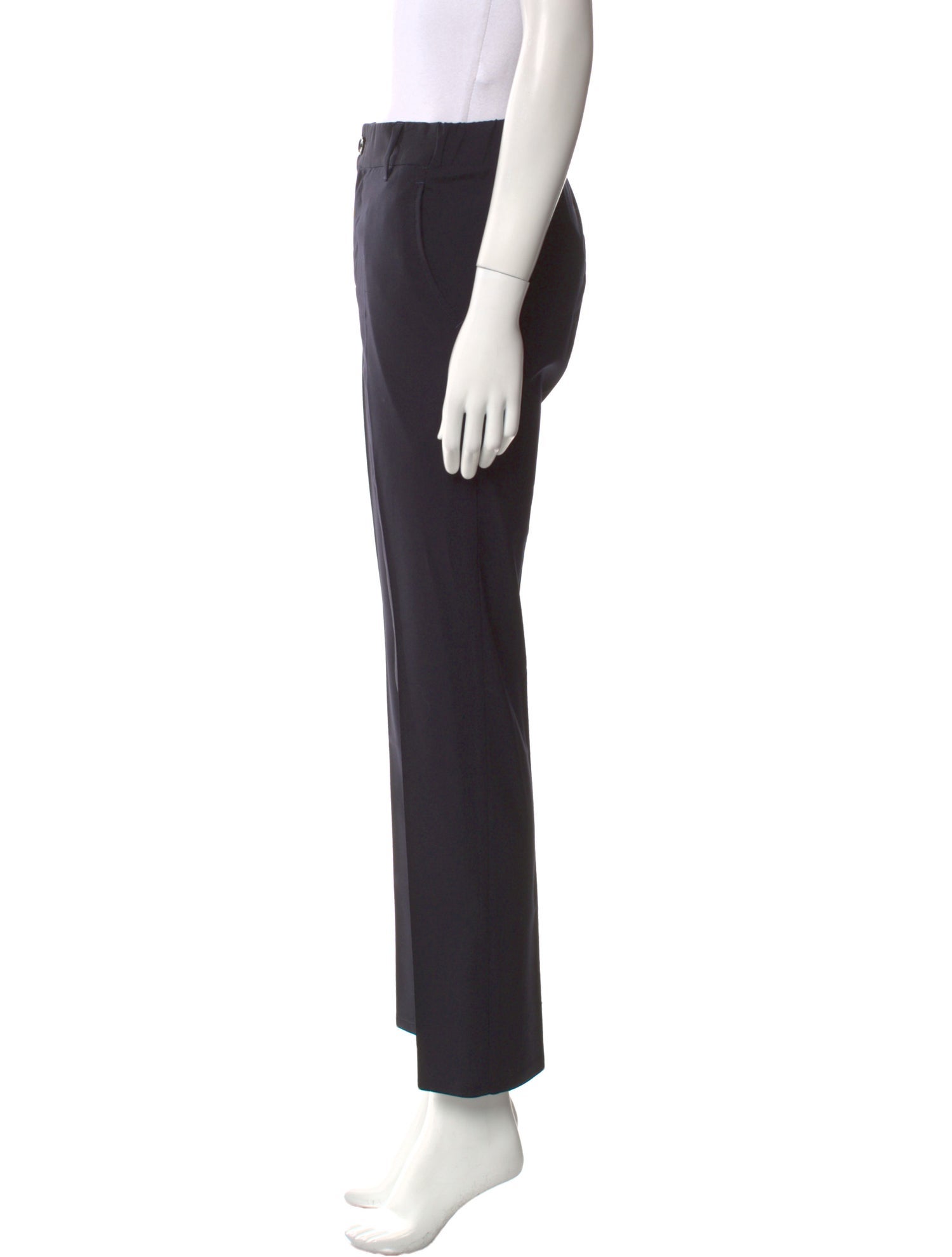 Julien David Wool Straight Leg Pants