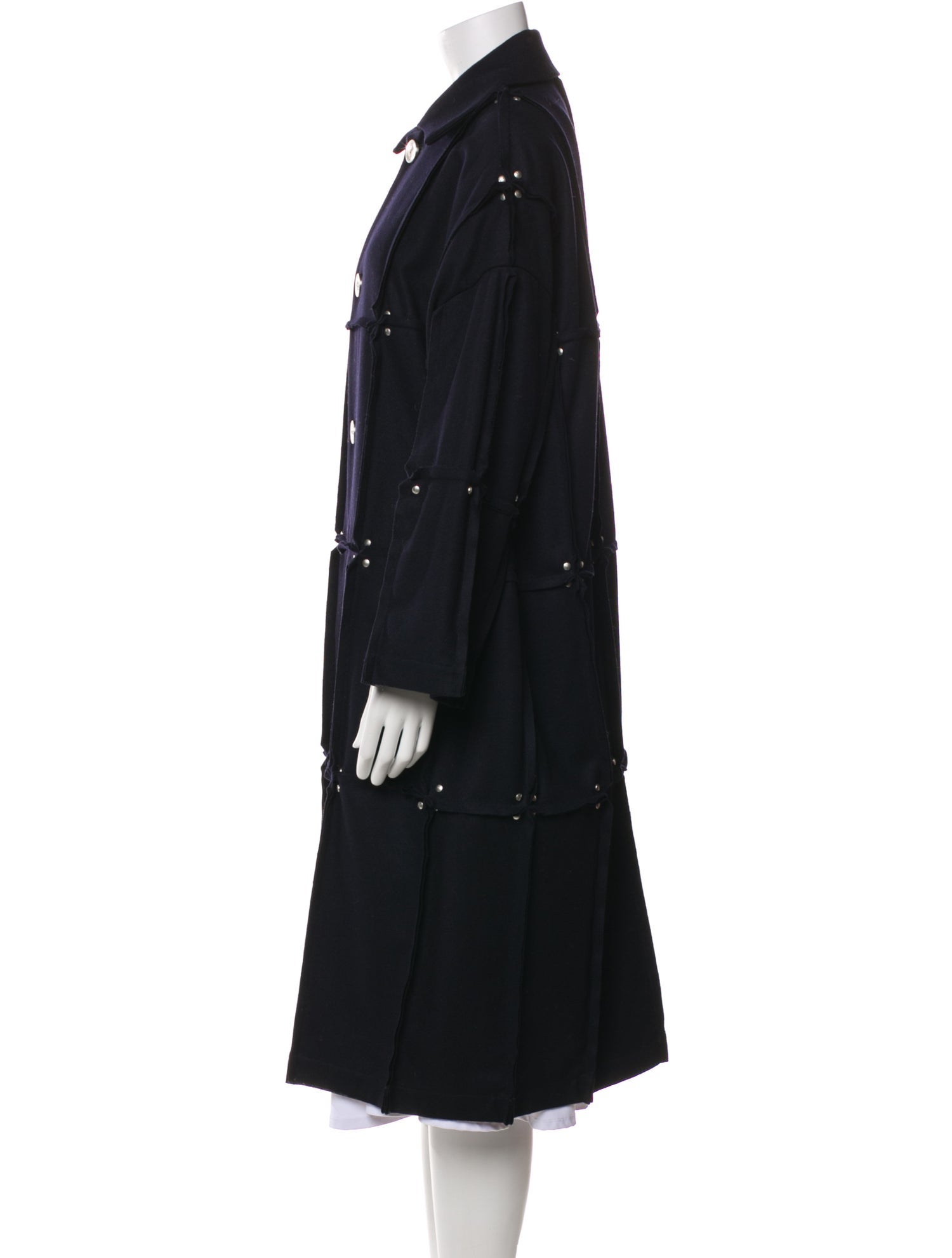 Julien David Wool Trench Coat