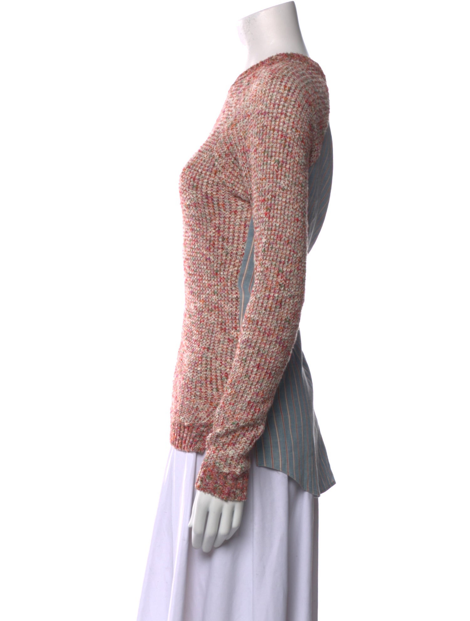 Julien David Crew Neck Long Sleeve Sweatshirt