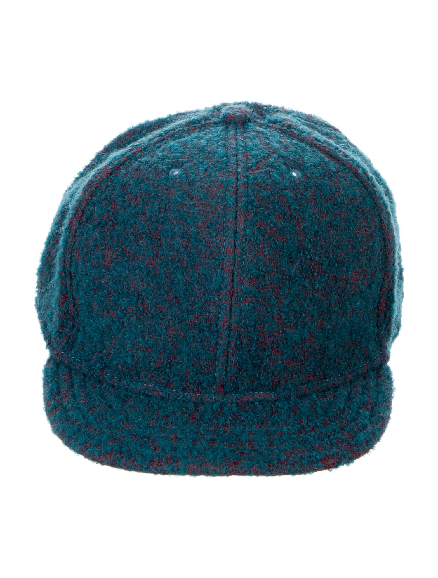 Julien David Patterned Wool Baseball Hat