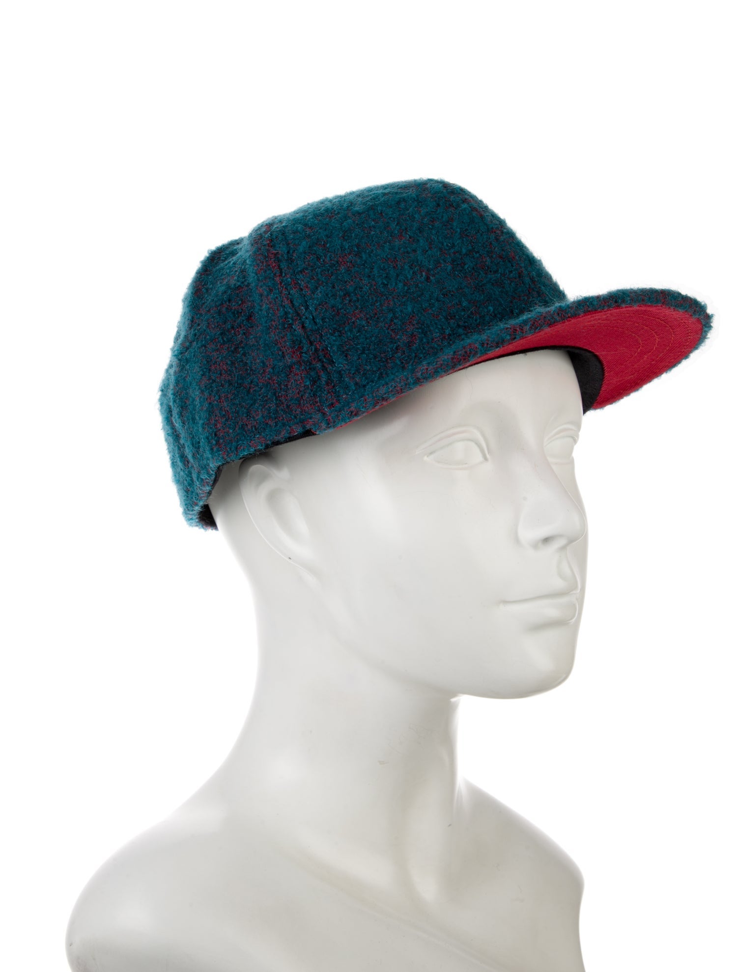 Julien David Patterned Wool Baseball Hat