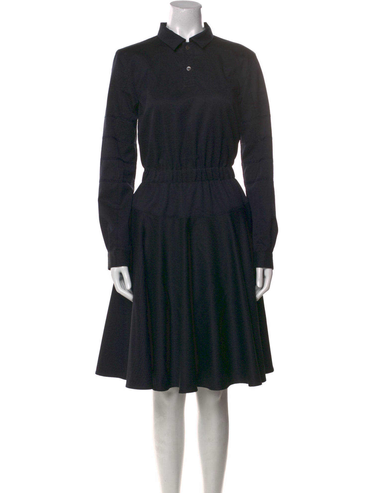 Julien David Wool Midi Length Dress