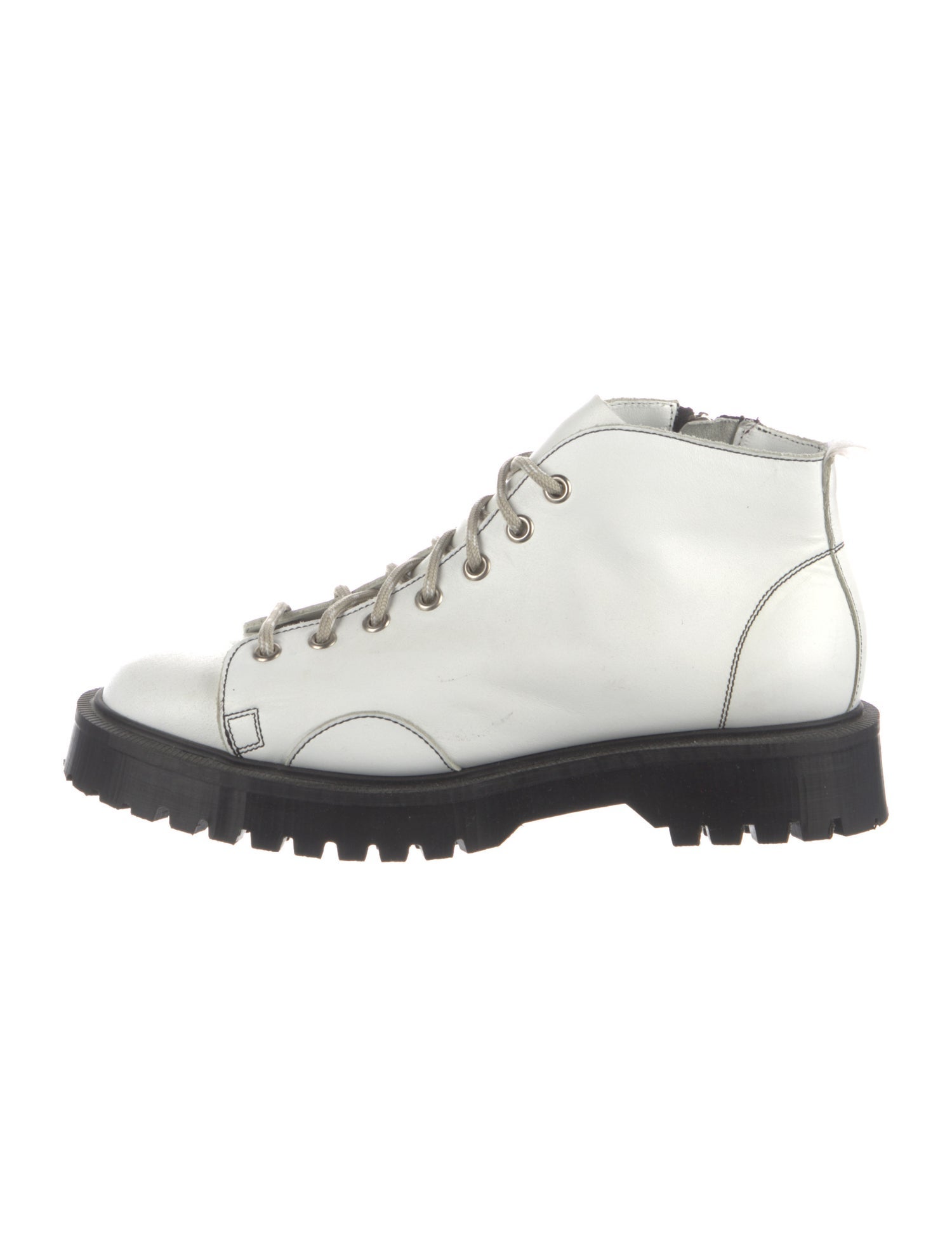Julien David Leather Combat Boots
