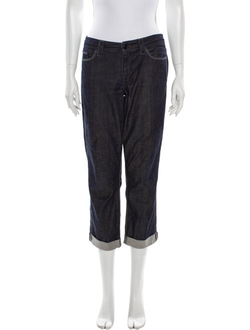 Joe's Jeans Mid-Rise Straight Leg Jeans Blue