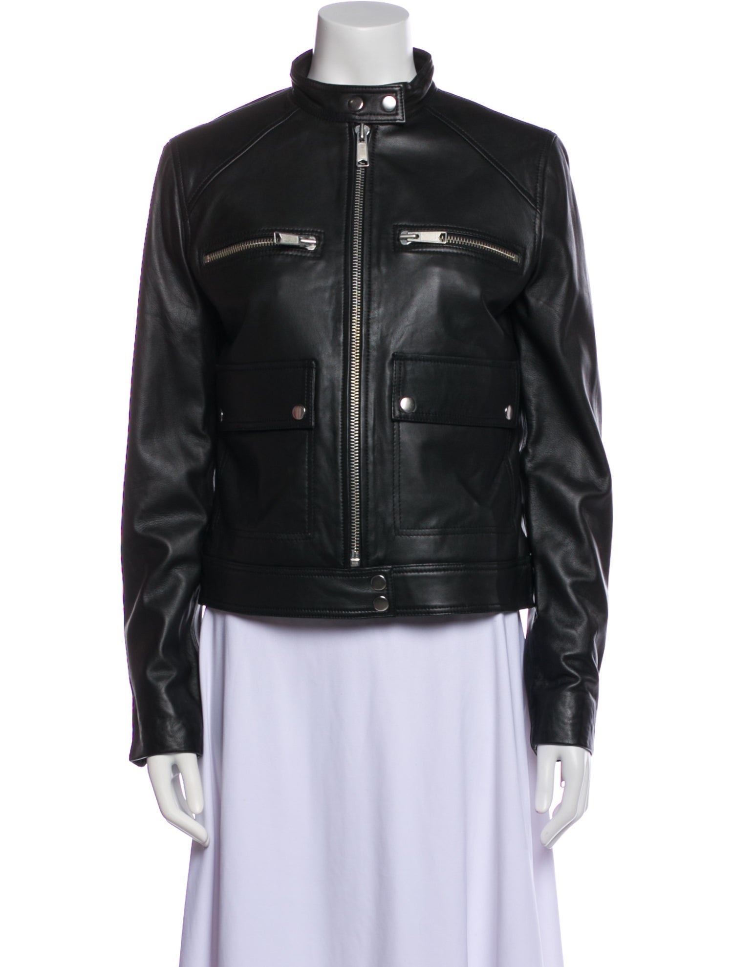 Joe's Jeans Leather Biker Jacket w/ Tags