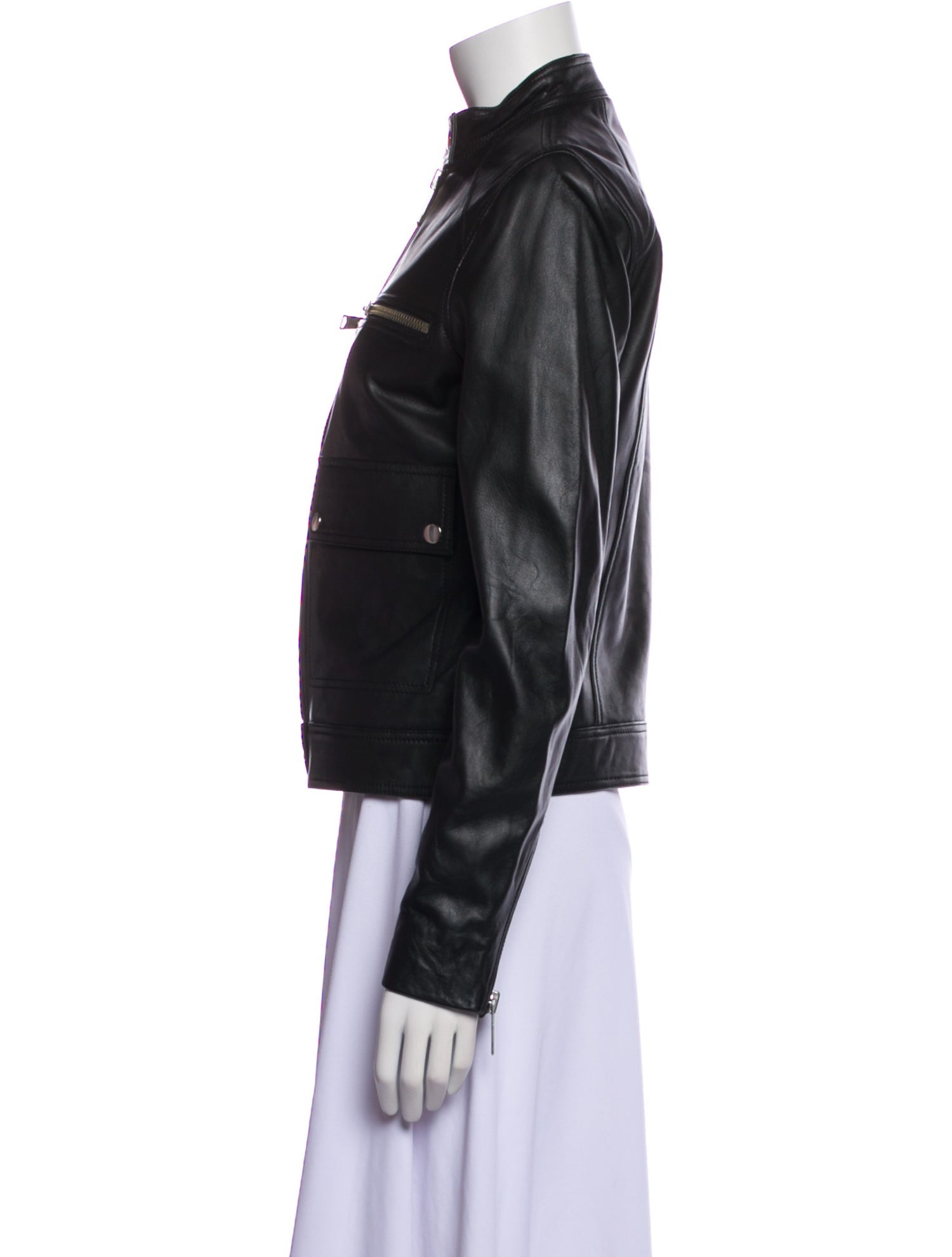 Joe's Jeans Leather Biker Jacket w/ Tags