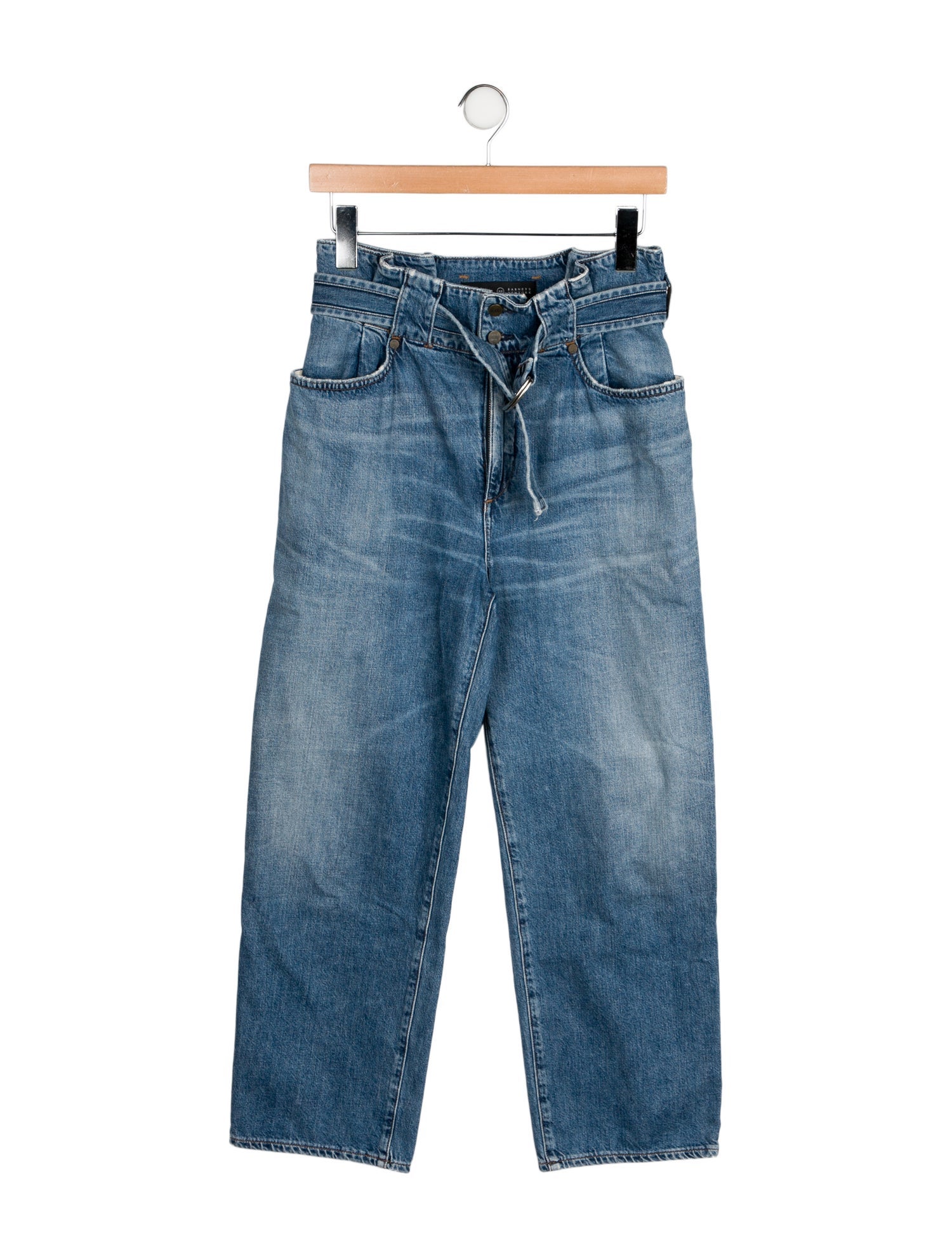 Jean Atelier High-Rise Straight Leg Jeans