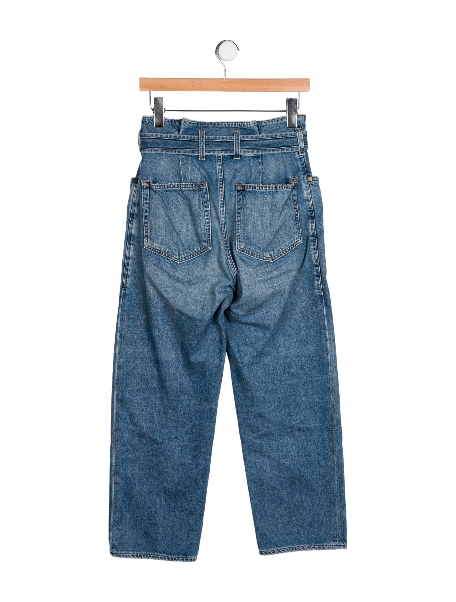 Jean Atelier High-Rise Straight Leg Jeans