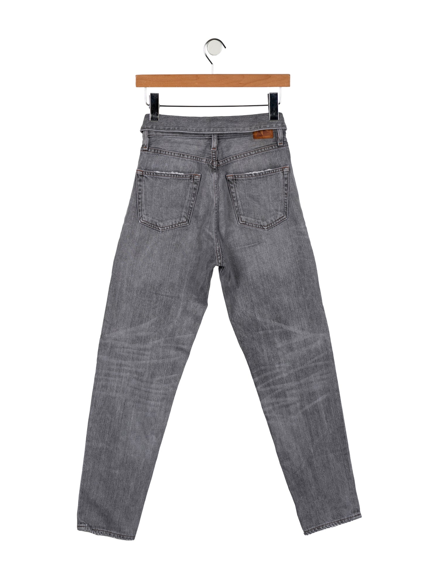 Jean Atelier Mid-Rise Straight Leg Jeans