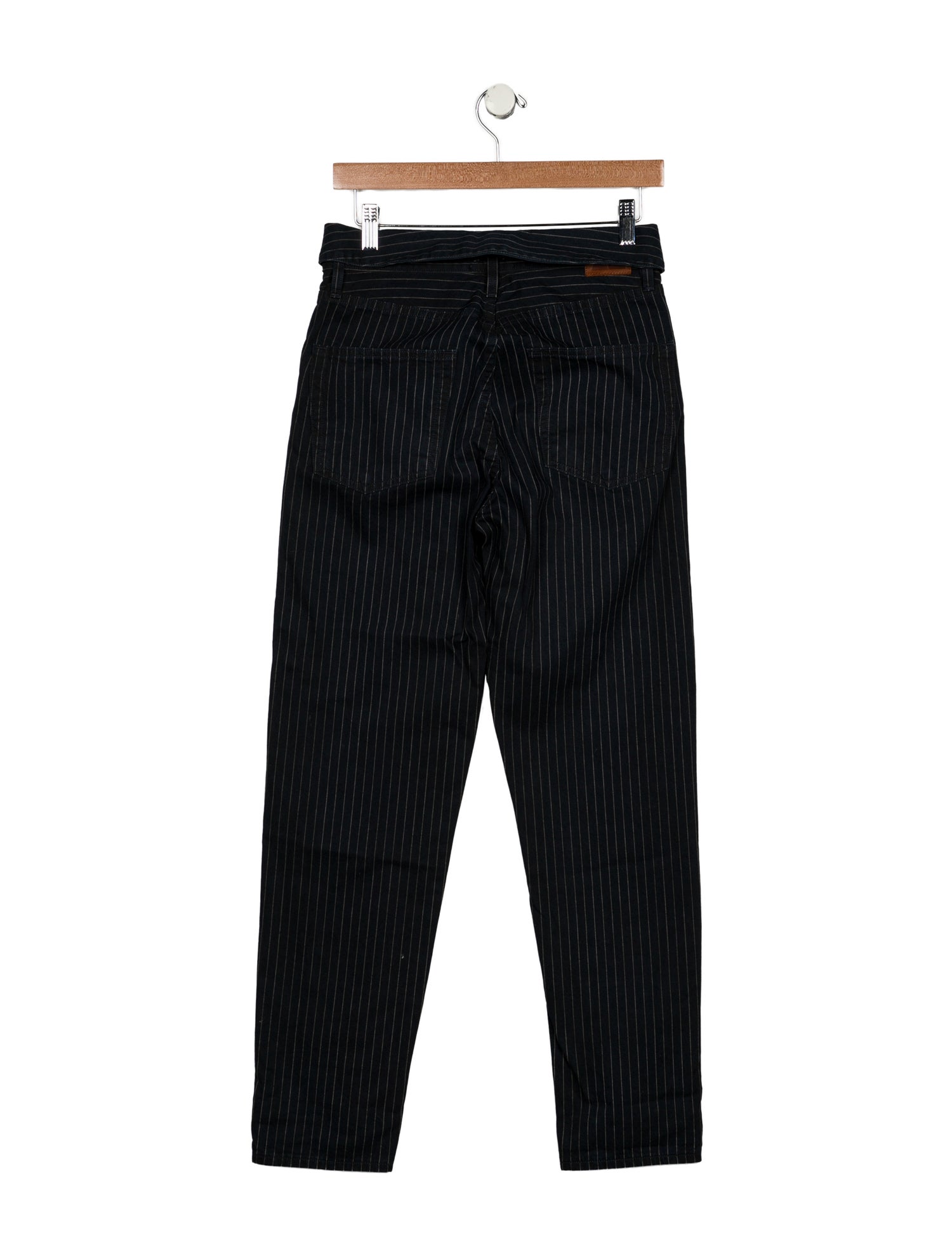 Jean Atelier Striped Straight Leg Pants