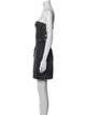 Jean Atelier Strapless Mini Dress