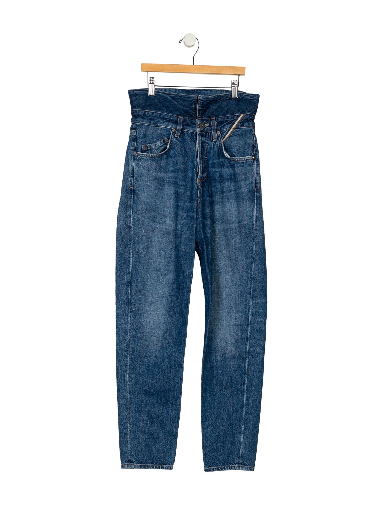 Jean Atelier High-Rise Straight Leg Jeans
