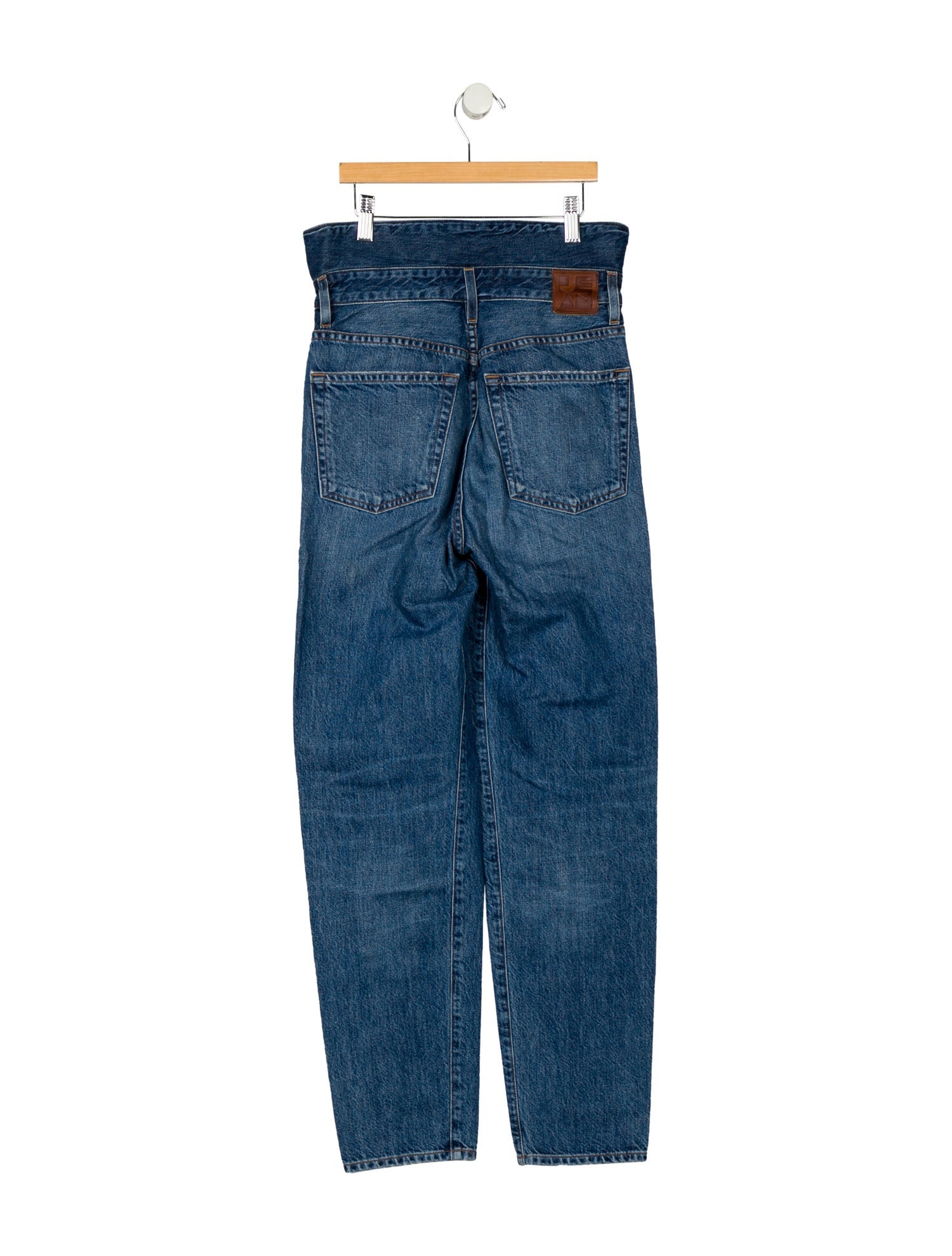 Jean Atelier High-Rise Straight Leg Jeans