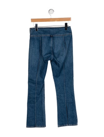 Jean Atelier Mid-Rise Straight Leg Jeans