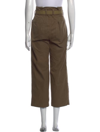 Jean Atelier Colorblock Pattern Straight Leg Pants