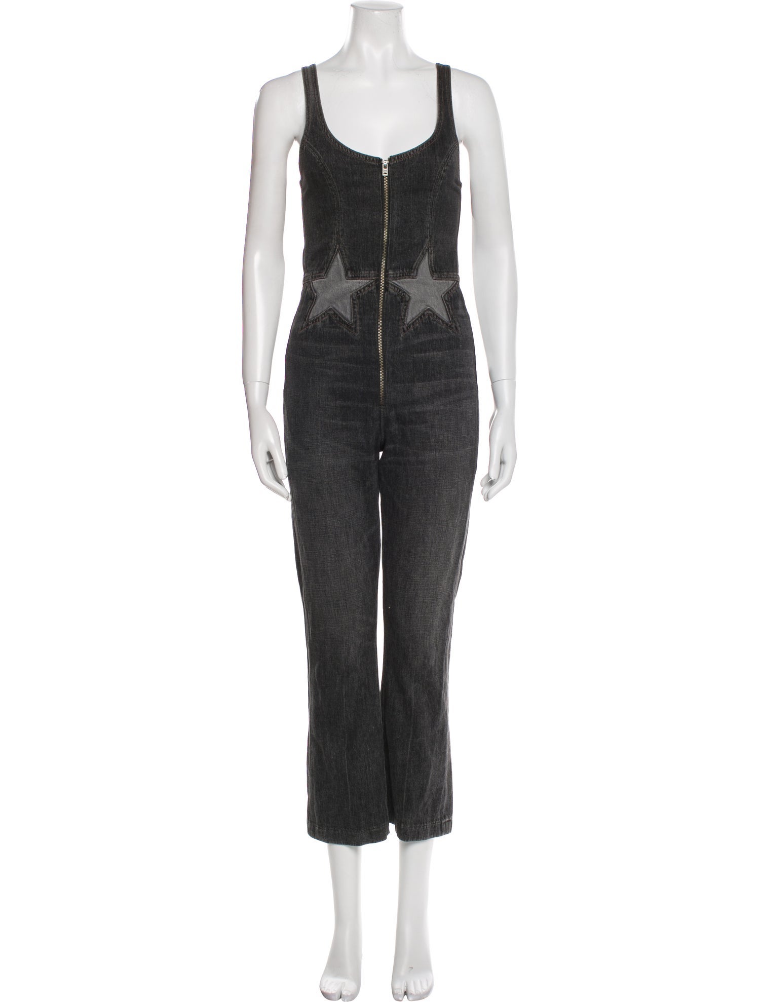 Jean Atelier Scoop Neck Jumpsuit