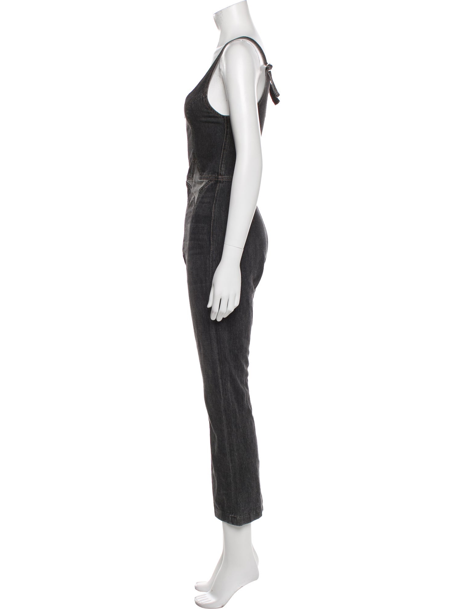 Jean Atelier Scoop Neck Jumpsuit