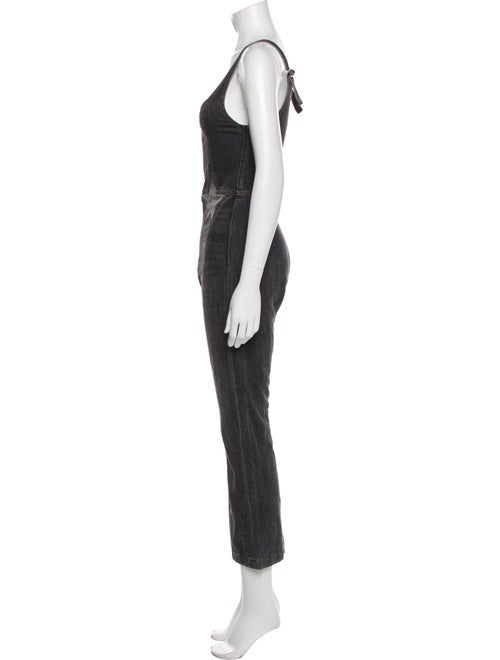 Jean Atelier Scoop Neck Jumpsuit