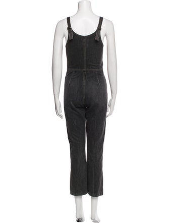 Jean Atelier Scoop Neck Jumpsuit