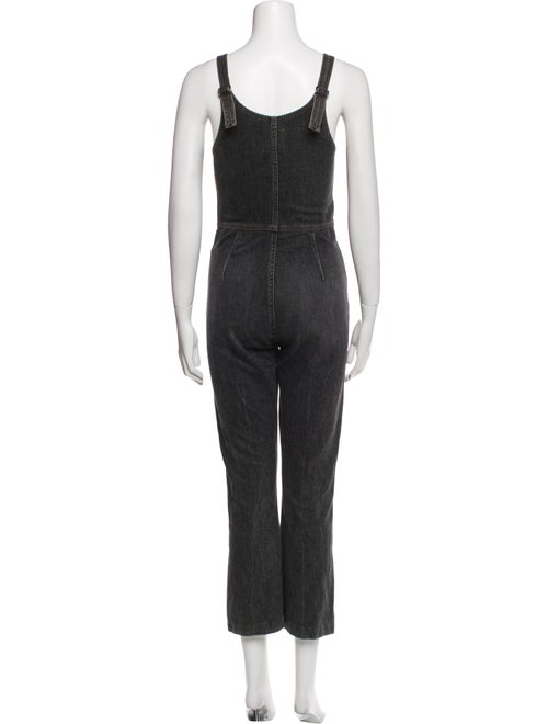 Jean Atelier Scoop Neck Jumpsuit