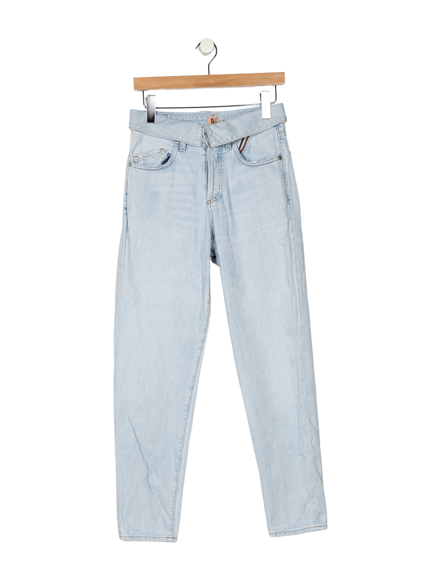 Jean Atelier High-Rise Straight Leg Jeans