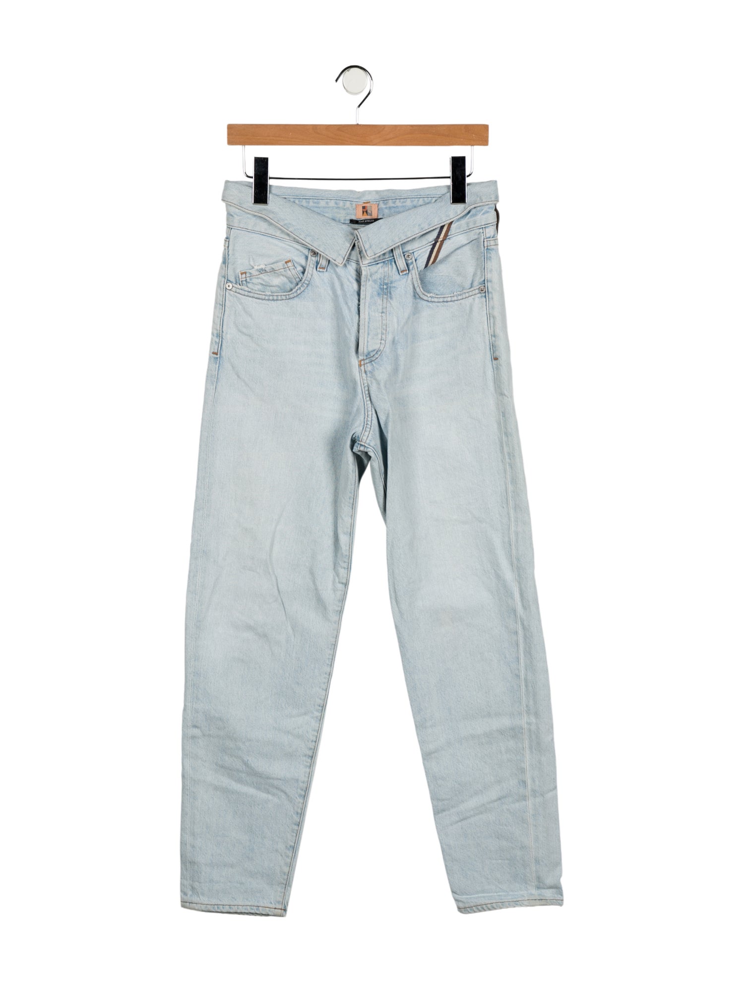 Jean Atelier High-Rise Straight Leg Jeans