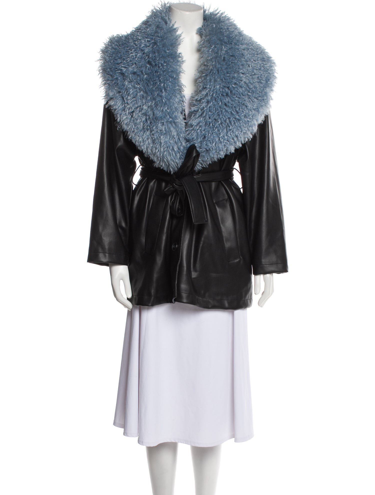 Jakke Silk Faux Fur Coat