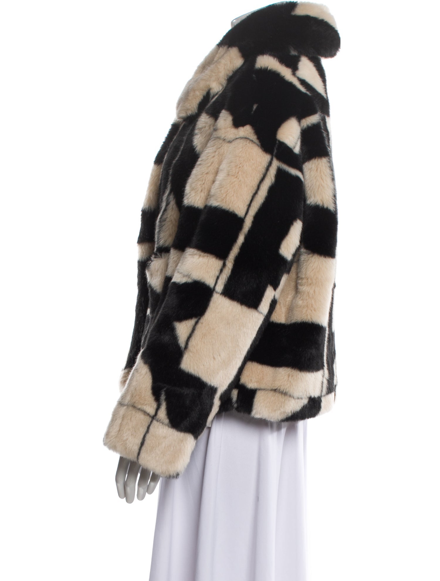 Jakke Printed Faux Fur Jacket