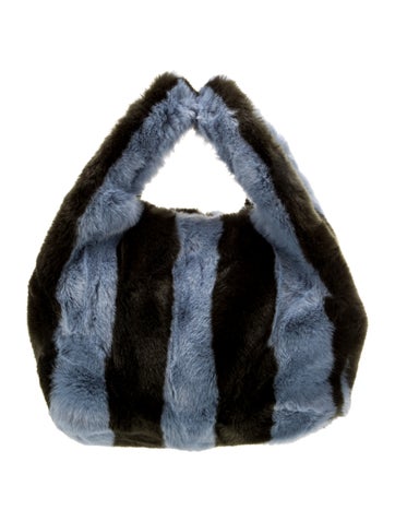 Jakke Handle Bags Faux Fur Top Bag