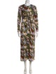 Jakke Printed Long Dress