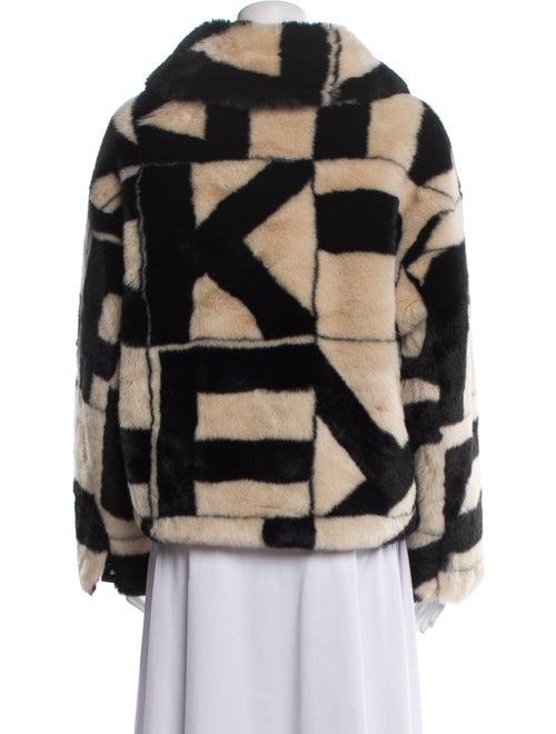 Jakke Printed Faux Fur Jacket