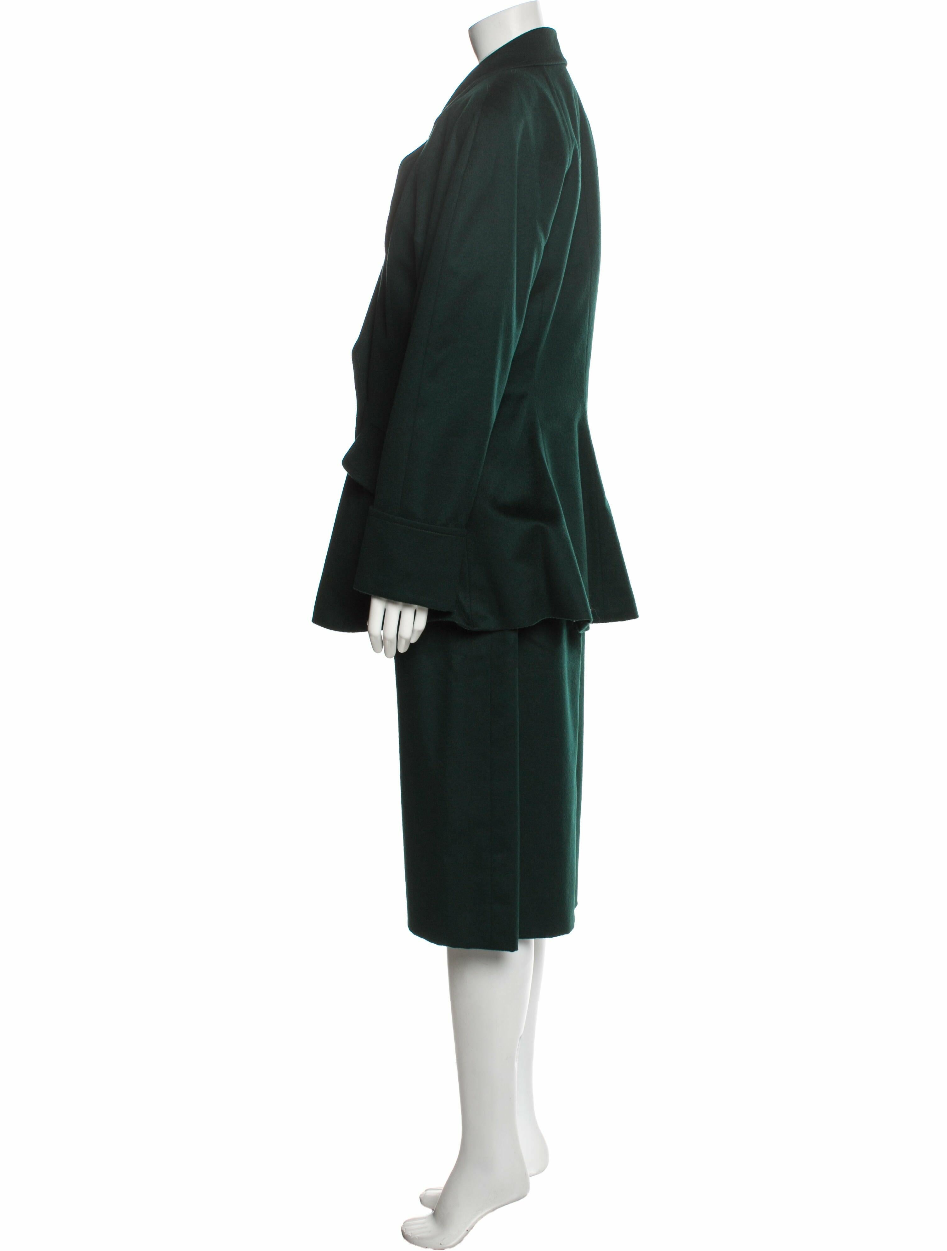 Jean-Louis Scherrer 1980's Skirt Suit