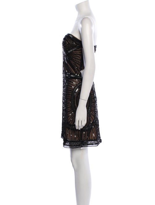 Jean-Louis Scherrer Strapless Mini Dress