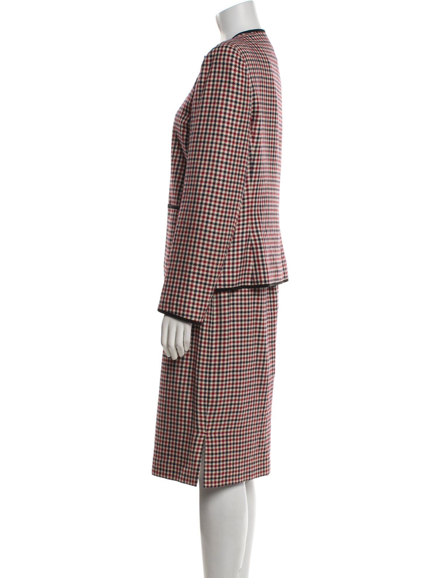 Jean-Louis Scherrer Vintage 1980's Skirt Suit