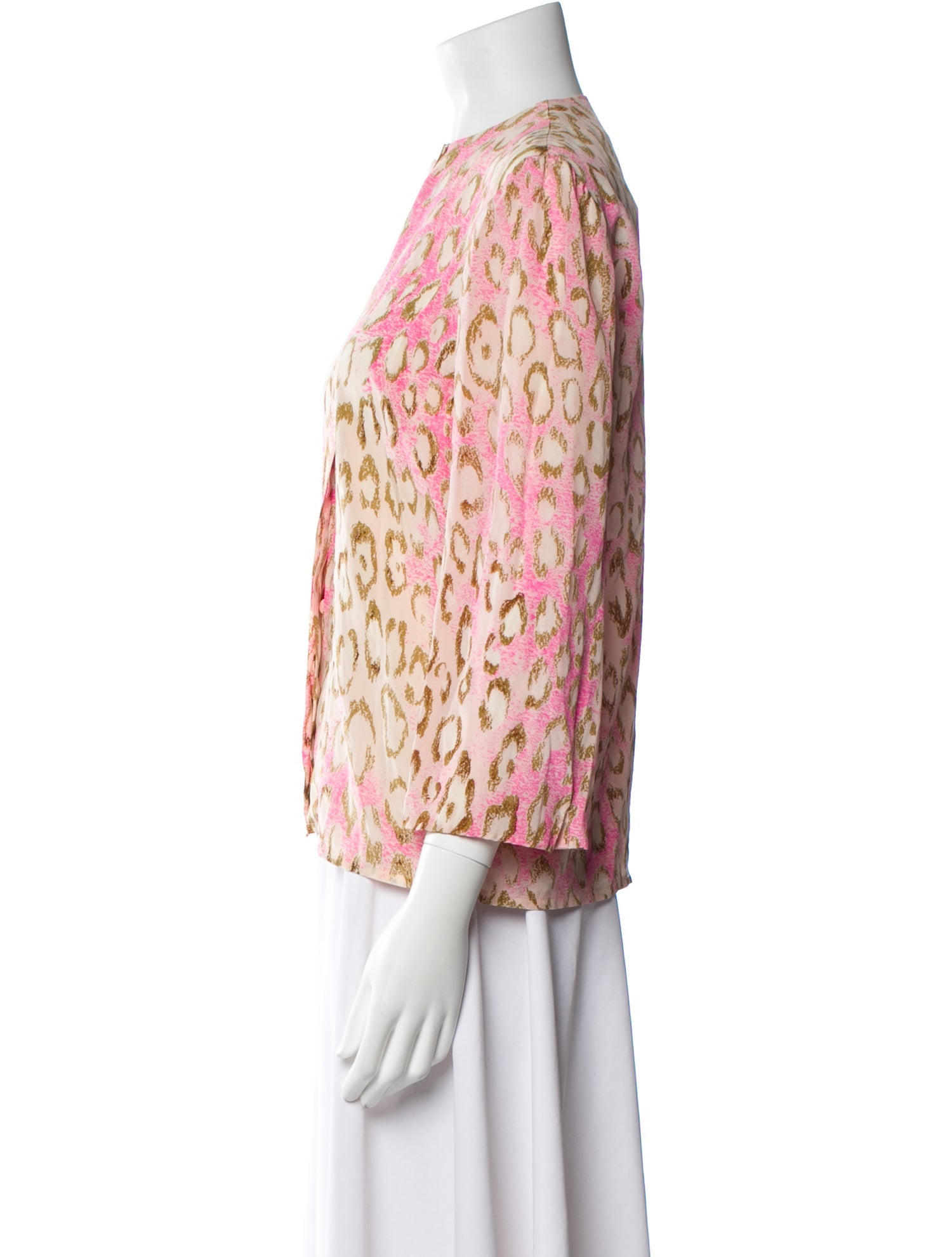 Jean-Louis Scherrer Vintage Printed Blouse