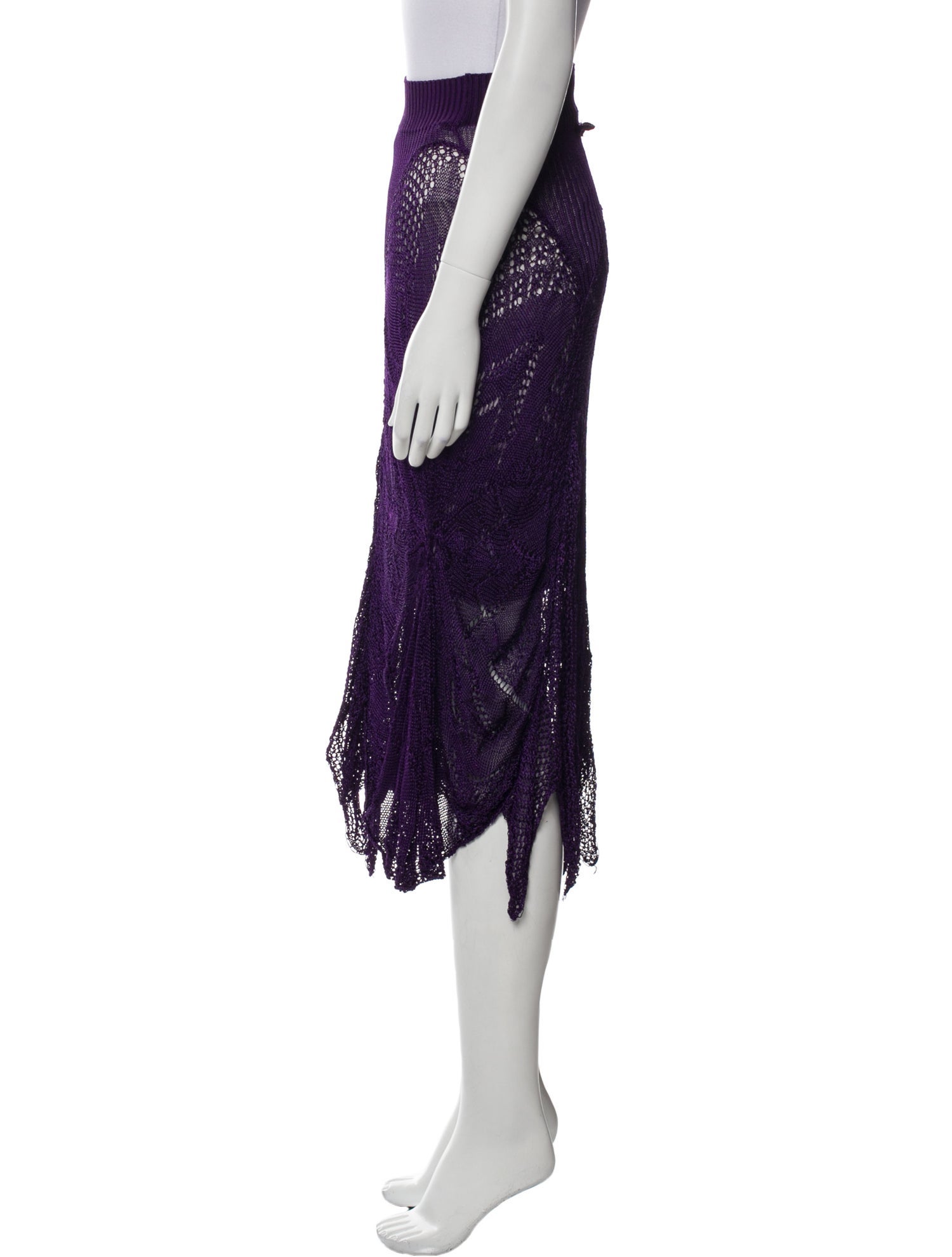 Jean's Paul Gaultier Vintage Midi Length Skirt