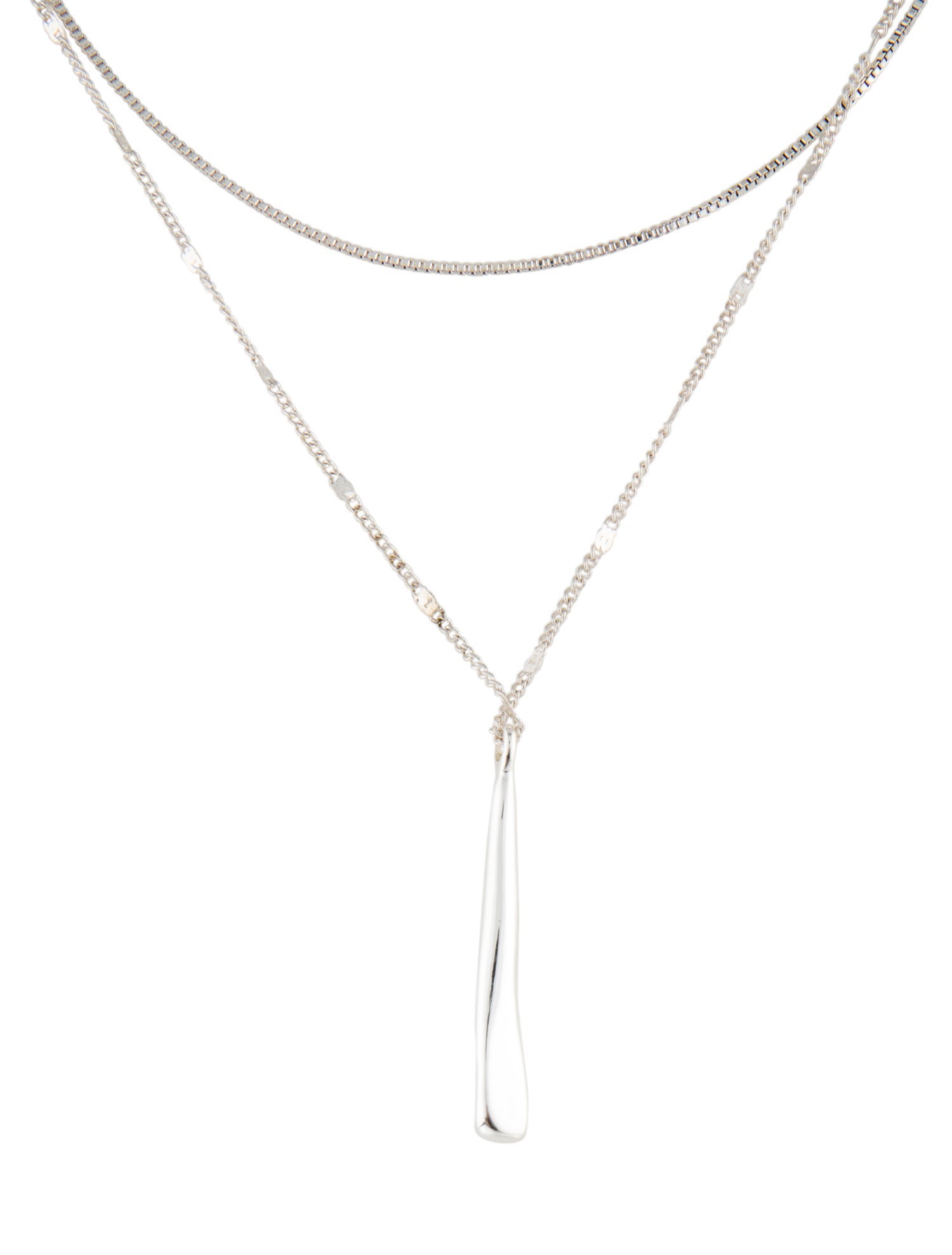 Jenny Bird Leana Double Strand Pendant Necklace