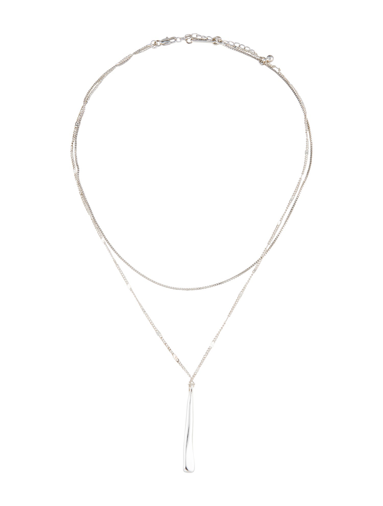 Jenny Bird Leana Double Strand Pendant Necklace