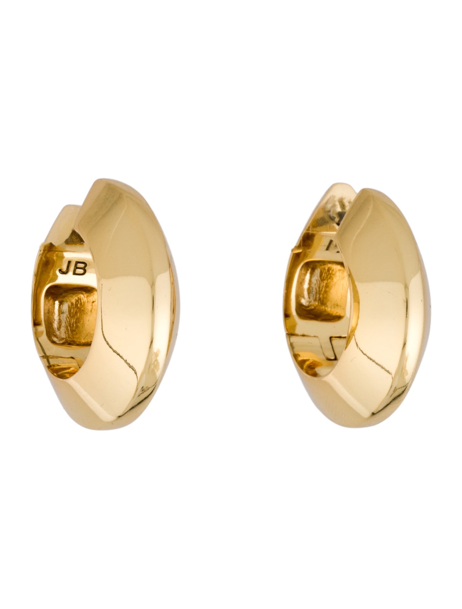 Jenny Bird Wide Hinged Hoop Earrings